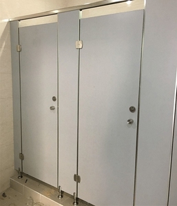 公共卫生间隔断pvc防手间隔断门厕所隔断抗倍特公厕木板隔板洗