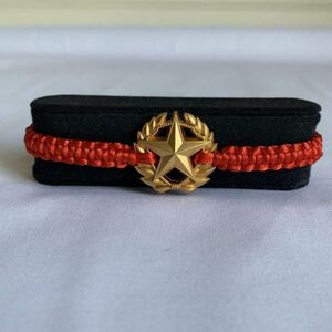 适配红绳吊坠男女饰品军衔项链自编胸标大气夏常服手链金属送女友