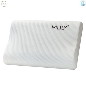 高档mlily梦百合星级酒店零压房慢回弹记忆棉枕头护颈椎枕芯单人