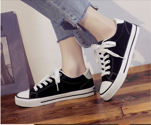 高中女学生鞋春季帆布