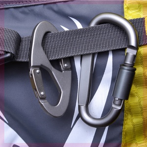 勾扣金属扣环安全带锁扣背包挂钩多功能旅游登山扣装备钥匙卡.