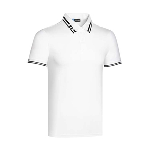 高档jl男士高尔夫服装男装短袖t恤golf衣服可纯色大码翻领速干球