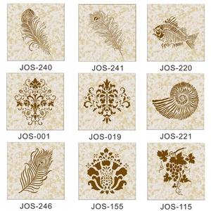 艺术欧式漆工丝网镂空模具艺术印装修模板具油漆图案印花漆