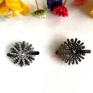 女鞋金属圆形鞋面水钻鞋扣鞋子装饰鞋上可拆卸配件饰品鞋配饰爪扣