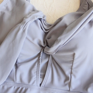 高档仙女范泳衣三件套性感小胸聚拢带罩衫冬天泡温泉穿的衣服保守