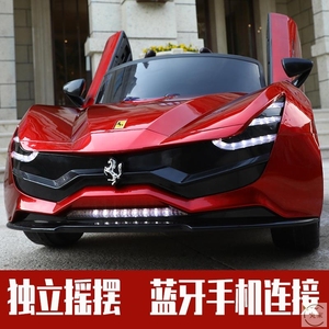 法拉利可坐玩具车
