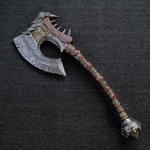高档新格罗姆 地狱咆哮 血吼  1比1 玻璃钢武器模型 非金属品