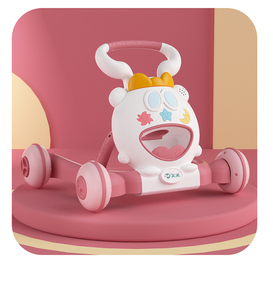 学步车手推车婴儿学走路可折叠调速增重防侧翻防o型腿宝宝助步车