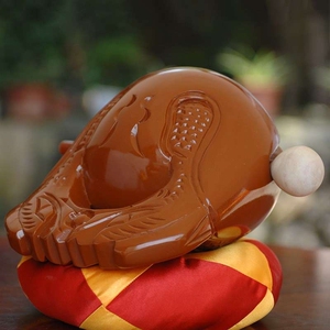 5寸-10寸木鱼2寸3寸35寸5寸家用木实木樟木木鱼法器 一套大木鱼3