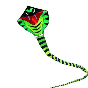 长尾风筝新款加厚牛津布青蛇壮观大风筝大蟒蛇成人中大型儿童风.
