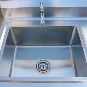 水槽商用水池洗碗不锈钢三连池池三池饭店洗菜盆厨房酒店三槽