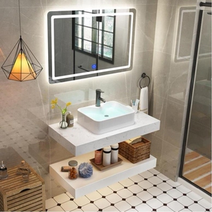 延长置物柜浴室高低柜洗漱台组合卫浴台下盆花瓣雨转角柜圆盆挂盆