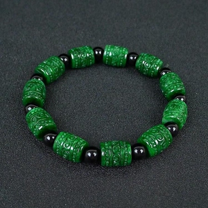 男士翡翠手链冰糯种
