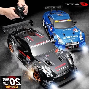 高档日本te专业rc遥控车高速无级变速赛车成人四驱漂移车玩具车gt