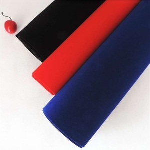 植绒布材料刻纸剪纸植绒纸手工雕刻专用绒面密实红蓝黑有胶自粘