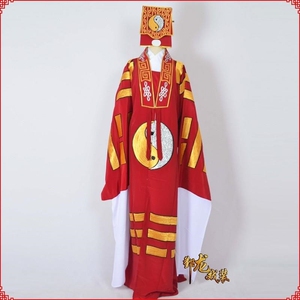 高档帽子全金太极服八卦衣诸葛亮孔明新款服装服法衣八卦衣送道士