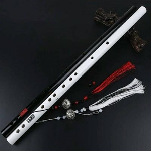 日本购高档肖战同款.白色魏无羡的陈情令夷陵笛子竹笛玉笛古风老