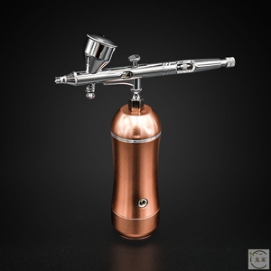 新迷你模型喷枪小型喷漆电动喷笔颜料上色手工工具充电式气泵套装