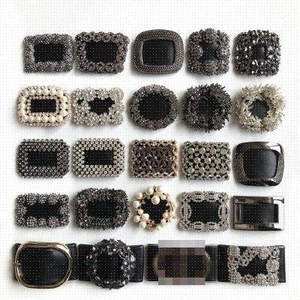 百搭配件扣环皮鞋上的装饰扣花配饰金属蝴蝶结鞋带女鞋品小潮女子