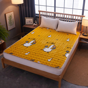 酒店床上垫子大学生冬天单双人日式褥子被褥15床毛毯防滑固定器