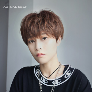 350人付款淘宝假发男女鲻鱼头网红帅气短发超a中性狼尾武士头逼真自然