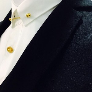 领针领扣男士领口一字领带棒法式衬衫衬衣领配饰长插针女别针胸针