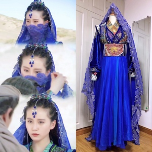 出租汉服古装大漠谣刘诗诗楼兰装影视古装演出服摄影风中奇缘