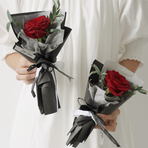 母亲节礼物1朵一支单支单只红玫瑰花康乃馨独立包装上海鲜花束