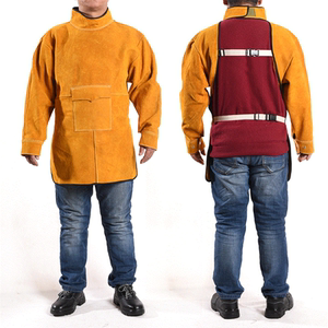 焊工电焊围裙防烫阻燃隔热防护服焊接氩弧焊烧焊衣服