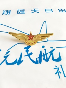 caac 中国民航飞行徽章飞行纪念章飞行员纪念章空姐空少胸针胸章