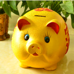儿童礼物猪猪储存罐大型硬币扑满存钱储蓄罐特大家用猪超