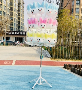 花式棉花糖架子展示架多功能架 棉花糖机插架糖葫芦架子不锈钢架