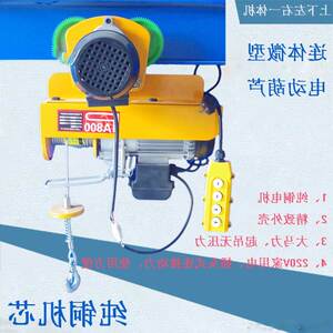 微型电动葫芦家用1吨220v航车连体小吊机带跑装修机上下左右包邮