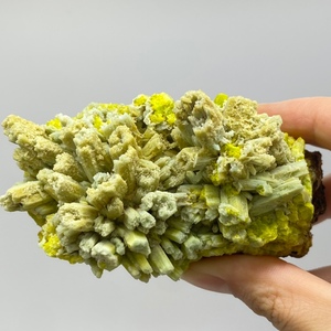 精美水磷铝矿 磷氯铅矿 矿物晶体原石