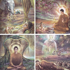 释迦牟尼的一生十字绣2022新款线绣佛陀如来佛祖供奉满砖5d钻石画