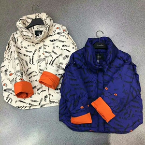 艾沸冬款时尚大码女装个性洋气款羽绒服