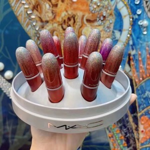 mac魅可2020圣诞限定5支/12支mini唇膏口红限量套装snowfilter