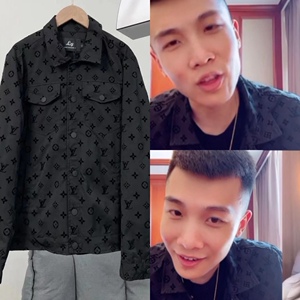 快手网红苏6同款潮牌翻领外套男社会精神小伙春季修身夹克上衣男