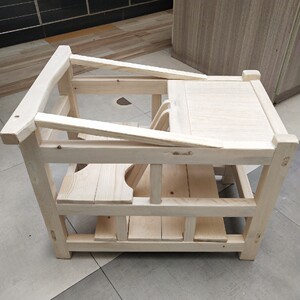 老式小孩坐婆坐笸实木婴儿车座椅餐椅轿木轿椅家椅坐便器坐栏手工