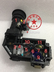 全新坚果J7 J9 J10投影机/仪当贝F5光路镜片镜头光机凸透镜聚光镜