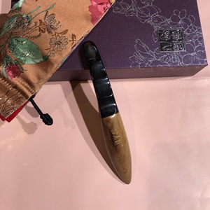 谭木匠 礼盒健身锥3黑水牛角铁木豆按摩保健 送长辈新年礼物