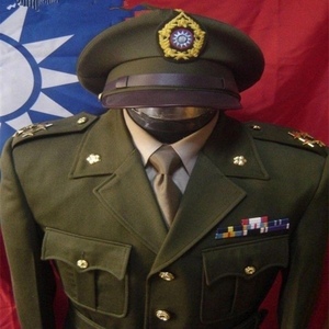 美式国民党军官服装图片