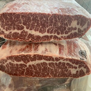 沃金黑牛a3撒撒米牛腩排黑毛和牛flank steak国产原切雪花牛排