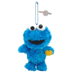 国内现货usj大阪环球影城限定 芝麻街甜饼怪 包挂 h18.5cm