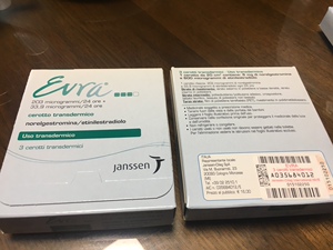 现货意大利evra避孕贴片 女性外用贴片贴纸避孕贴3片装/盒