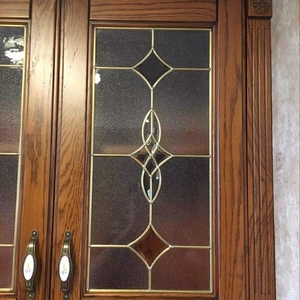 铜条嵌玻璃门