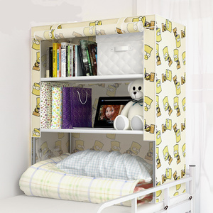 大学生宿舍床头鞋架上下铺床上放东西架子床上置物架放杂物架子