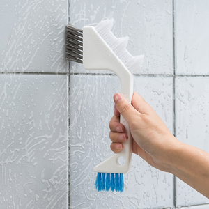 日本浴室清洁刷地板刷卫生间洗瓷砖刷地砖刷地刷子厨房硬毛缝隙刷