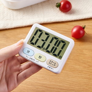 日本LEC电子计时器提醒器厨房烘焙定时器闹钟学生用做题倒计时器