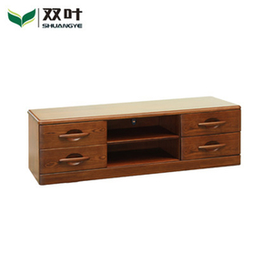 双叶家具 实木电视柜客厅置物柜 现代中式电视柜可储物家具